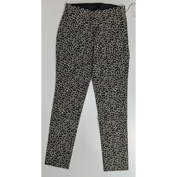 WOMEN'S LEOPARD PRINT SKINNY ANKLE LENGTH PANTS - A NEW DAY - SIZE 0 - NEW - Picture 1 of 6